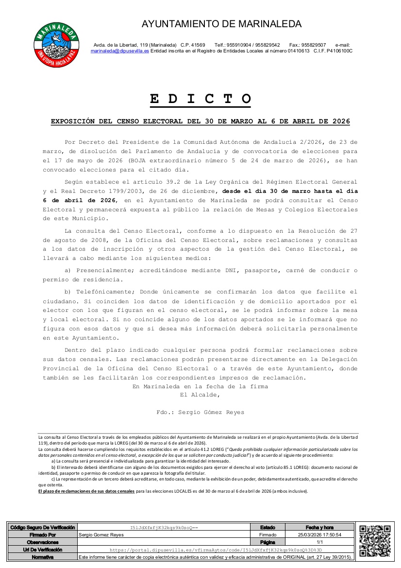 Edicto exposicion censo 2026-autonomicas-Marinaleda.report